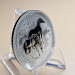 Монета серебряная Lunar II 2014 Год Лошади 1 oz Ag 999