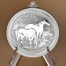 Монета серебряная Lunar II 2014 Год Лошади 1 oz Ag 999