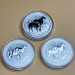 Монета серебряная Lunar II 2014 Год Лошади 1 oz Ag 999
