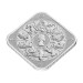 Серебряный слиток квадратный Queen’s Beasts 1 oz Ag 999.9