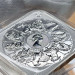 Серебряный слиток квадратный Queen’s Beasts 1 oz Ag 999.9