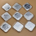Серебряный слиток квадратный Queen’s Beasts 1 oz Ag 999.9