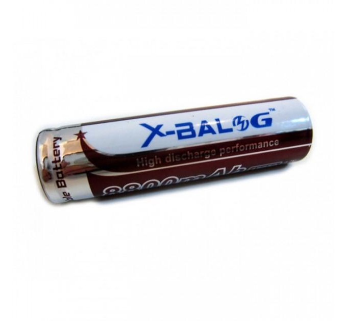 Литий-ионный аккумулятор X-BALOG 18650 8800 mAh 4,2V — для фонарей, инструментов и гаджетов