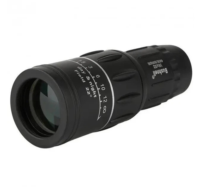 Монокуляр Bushnell 16x52 для наблюдения, туризма и активного отдыха