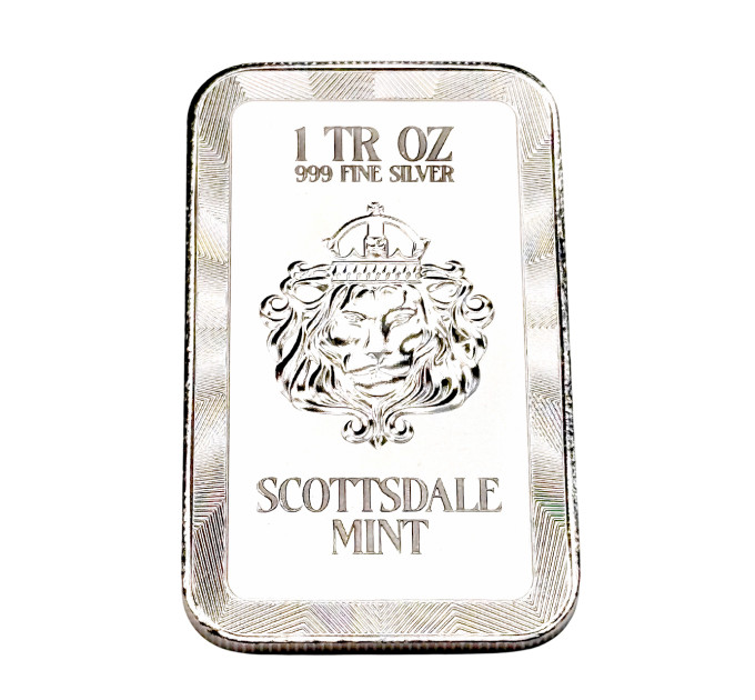 Цветной серебряный слиток Patriotic Bald Eagle 1 oz – с белоголовым орлом США