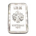 Цветной серебряный слиток Patriotic Bald Eagle 1 oz – с белоголовым орлом США