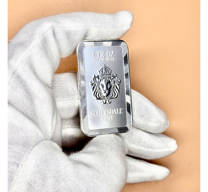 Цветной серебряный слиток Patriotic Bald Eagle 1 oz – с белоголовым орлом США