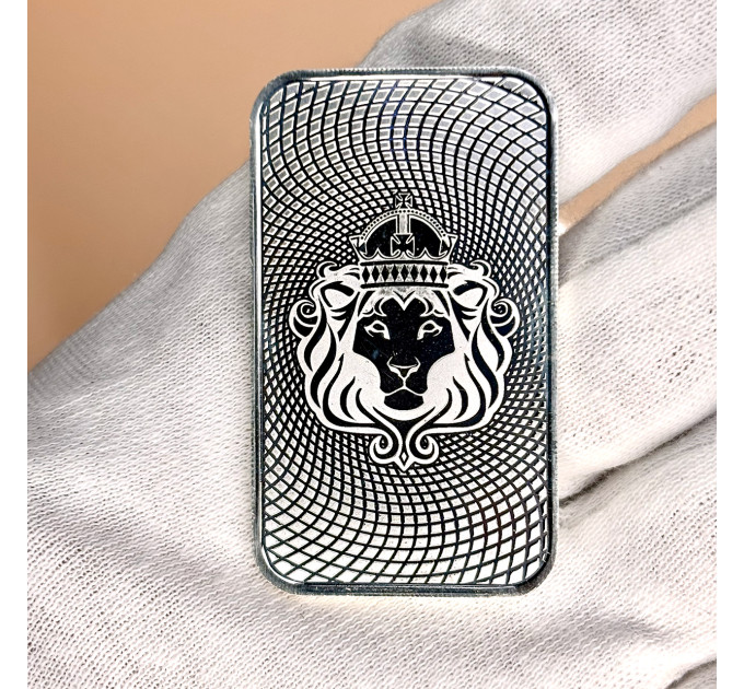 Инвестиционный серебряный слиток Vortex Bar 1 oz .9999