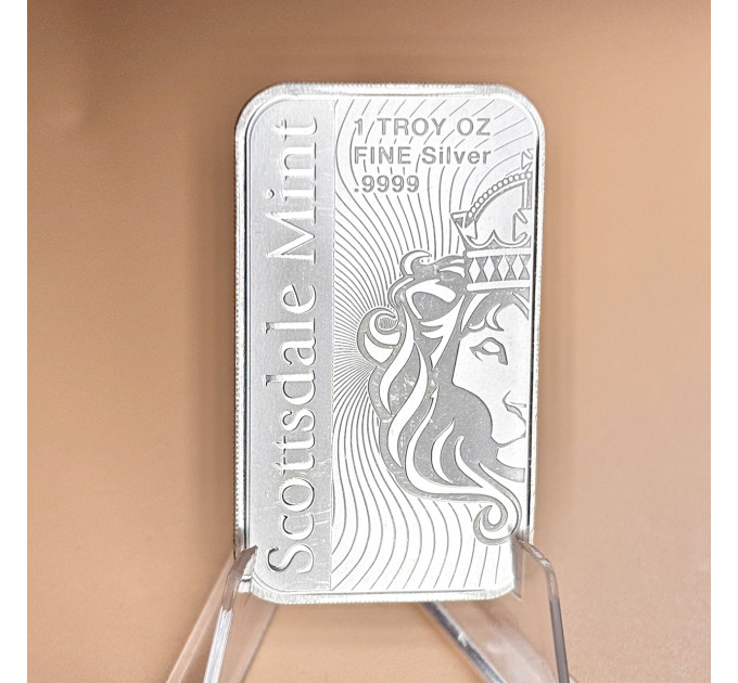 Инвестиционный серебряный слиток Vortex Bar 1 oz .9999