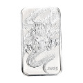 Серебряная монета 1 $ Прямоугольный Дракон 1 oz 2025 Австралия