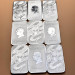 Серебряная монета 1 $ Прямоугольный Дракон 1 oz 2025 Австралия