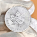 Серебряная монета 5$ «Кленовый лист» 1 oz 2025 Канада 