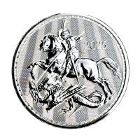 Серебряная монета «Святой Георгий и Дракон» 1 oz 2025