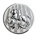 Серебряная монета 2£ «Святой Георгий и Дракон» 1 oz 2025 Великобритания