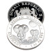 Серебряная монета 100 шиллингов «Африканский слон» 1 oz 2014 Сомали