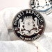 Серебряная монета 100 шиллингов «Африканский слон» 1 oz 2014 Сомали