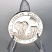 Серебряная монета 100 шиллингов «Африканский слон» 1 oz 2014 Сомали