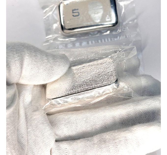 Серебряный слиток 5$ Silver Note 100 г 2025 Ниуэ – инвестиция и коллекция