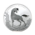 Серебряная монета 1$ Australian Brumby 1 oz 2022 года — редкий выпуск из Австралии