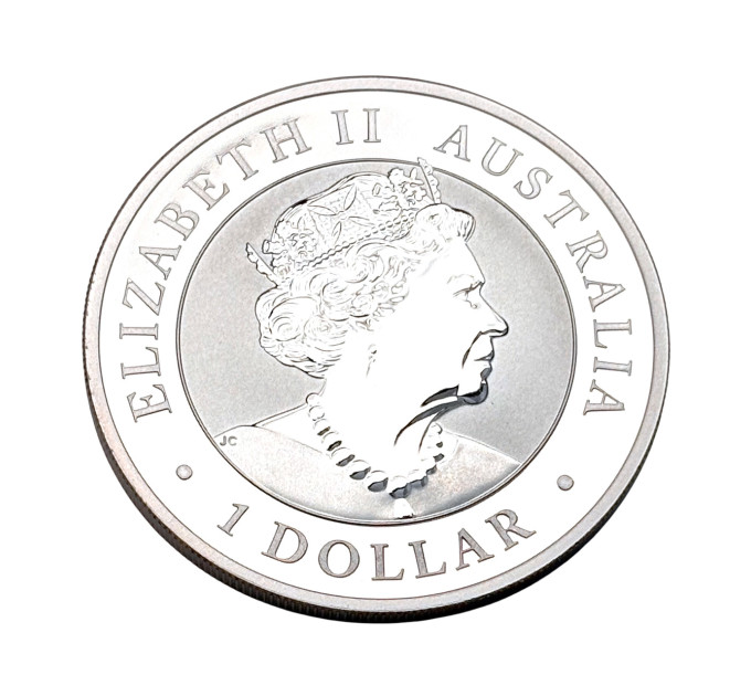 Серебряная монета 1$ Australian Brumby 1 oz 2022 года — редкий выпуск из Австралии