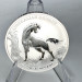 Серебряная монета 1$ Australian Brumby 1 oz 2022 года — редкий выпуск из Австралии