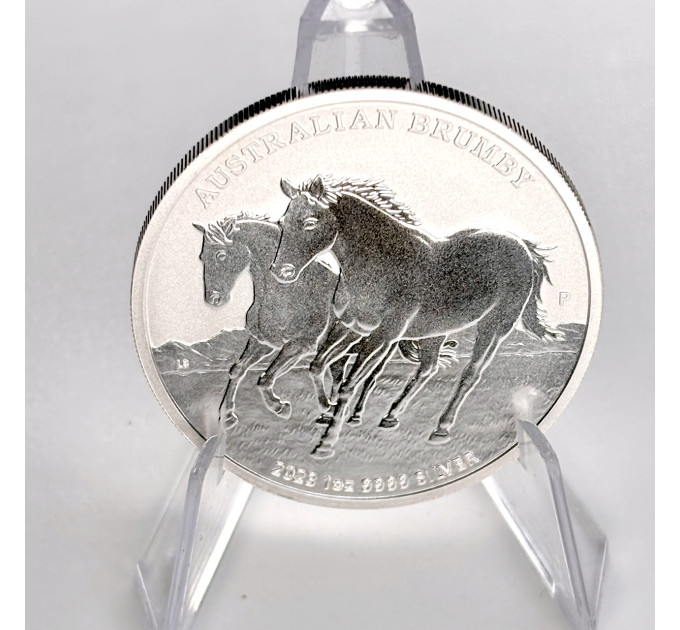 Серебряная монета 1$ Australian Brumby 1 oz 2023 Австралия