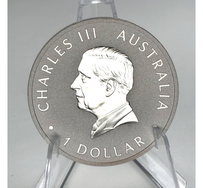 Серебряная монета 1 oz .9999 «Австралийская лошадь Брамби» 2024 Австралия