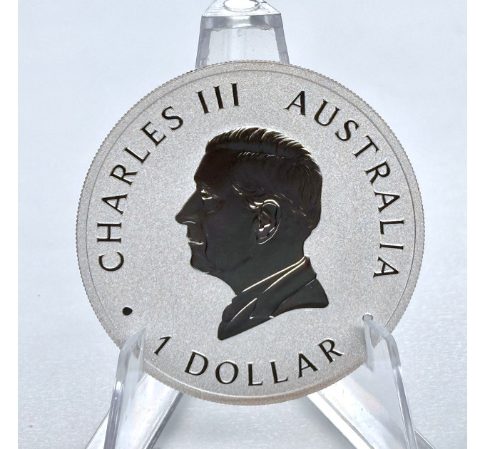 Серебряная монета 1 oz .9999 «Австралийская лошадь Брамби» 2024 Австралия