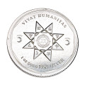 Серебряная монета 1 унция 2022 Tokelau «Vivat Humanitas» 5$ Ag.9999