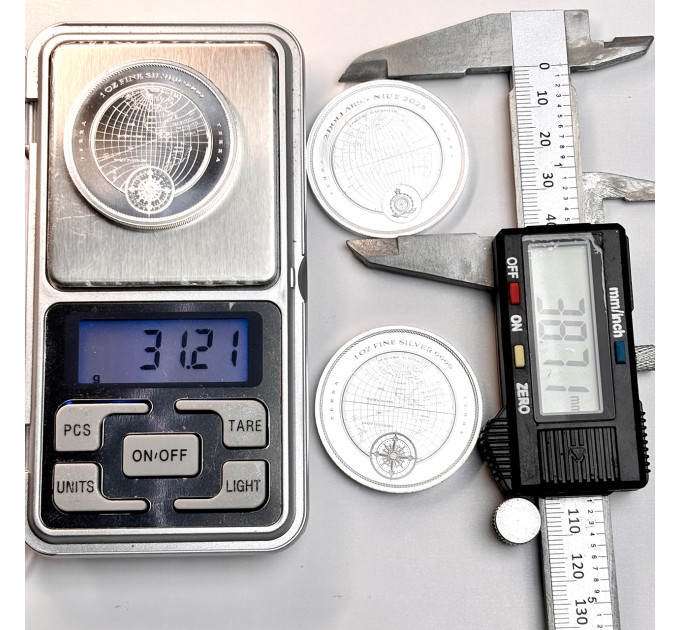 Серебряная монета Terra 2025 1 oz Ag .9999 — 2 $ с тематикой защиты планеты