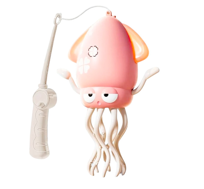 Развивающая игрушка «Magic Dancing Octopus» розовый с LED и музыкой