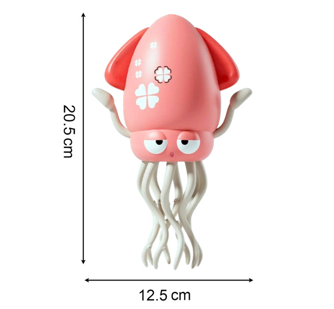 Развивающая игрушка «Magic Dancing Octopus» розовый с LED и музыкой