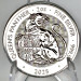 Серебряная монета 5£ Queen’s Panther 2oz 999.9 • Великобритания 2025