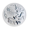 Серебряная монета RAM 2025 Year of the Snake 1 oz – коллекционная
