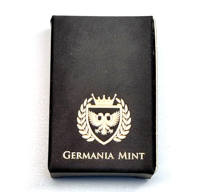 Срібний слиток 100 г Germania Mint — Ag 999.9