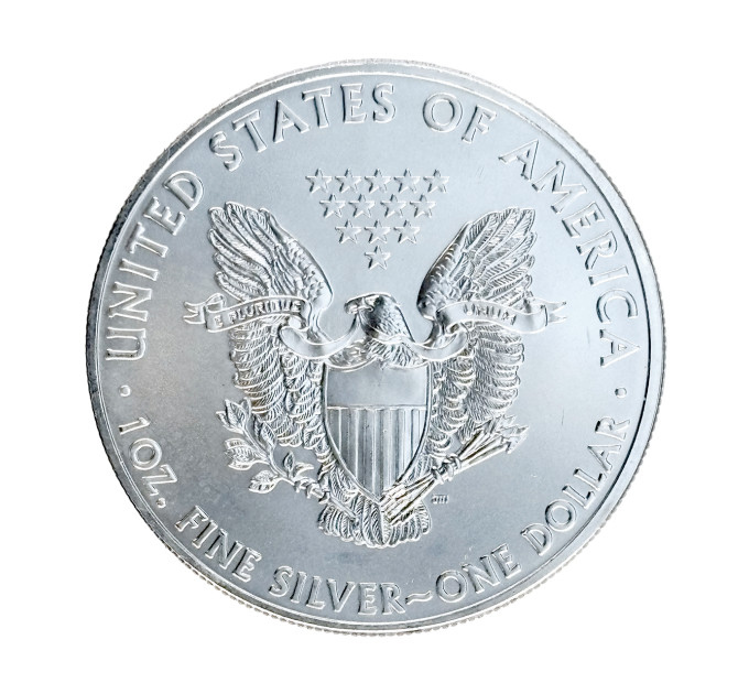 Серебряная монета 1 $ Liberty American Eagle 1 oz 2011 США