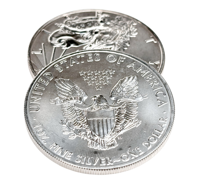 Серебряная монета 1 $ Liberty American Eagle 1 oz 2011 США