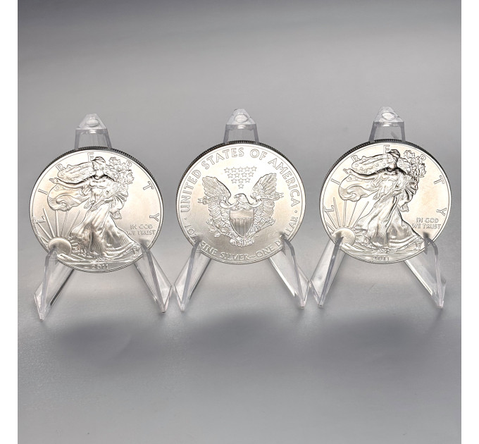 Серебряная монета 1 $ Liberty American Eagle 1 oz 2011 США