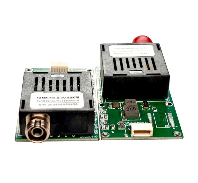 Передатчик FPV TX 155M-FC-3.3V, оптоволоконный модуль 60 км 3.3 V