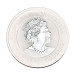 Серебряная монета 1$ Год Кролика 1oz 2023 с позолотой