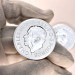 Серебряная монета £2 “Лев и Орёл” 1oz 2025 – коллекционная
