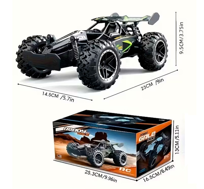 Радиоуправляемый внедорожник 1:18 Power Gale Pro, 2.4G, зеленый
