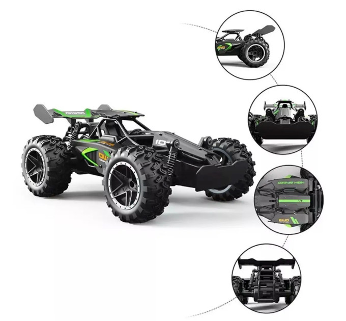 Радиоуправляемый внедорожник 1:18 Power Gale Pro, 2.4G, зеленый
