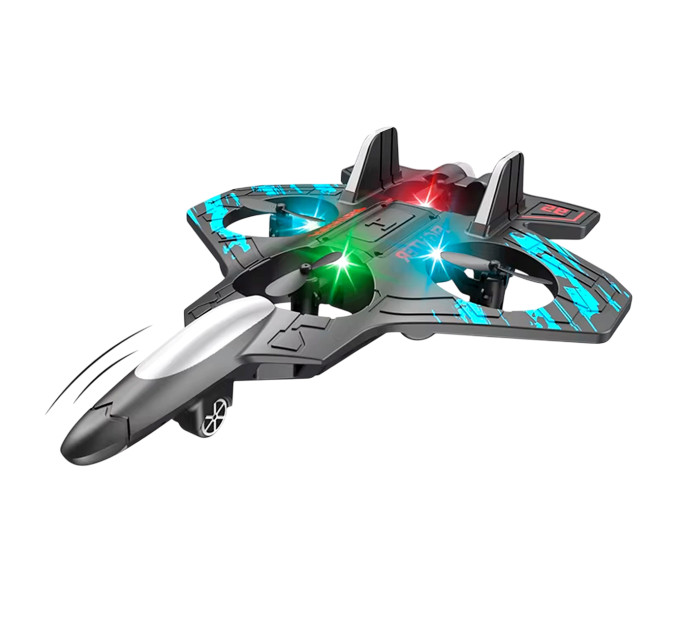 Дрон-истребитель Fighter Plane RC 2.4 ГГц, синий