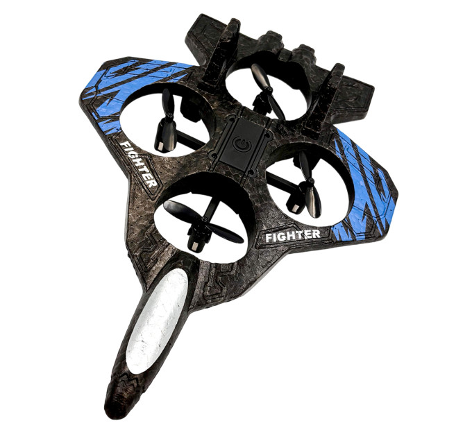 Дрон-истребитель Fighter Plane RC 2.4 ГГц, синий