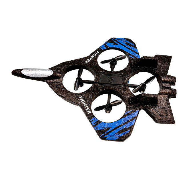 Дрон-истребитель Fighter Plane RC 2.4 ГГц, синий