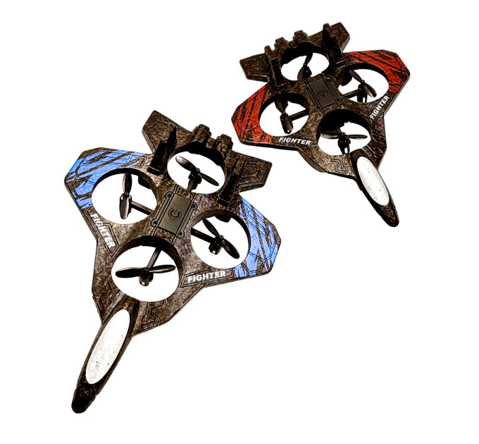 Дрон-истребитель Fighter Plane RC 2.4 ГГц, синий