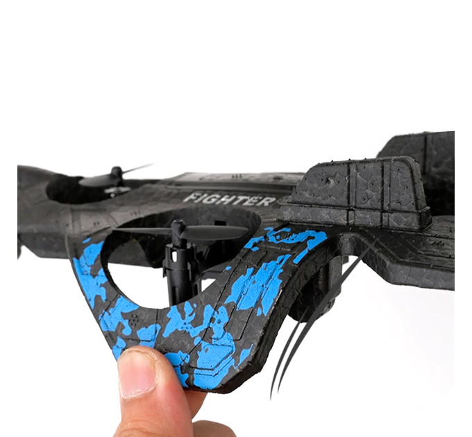 Радіокерований квадрокоптер Fighter Plane RC 2.4 ГГц, червоний