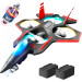 Радіокерований квадрокоптер Fighter Plane RC 2.4 ГГц, червоний