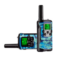 Детские рации Aikmi Kids Walkie Talkie 6 км — синий камуфляж